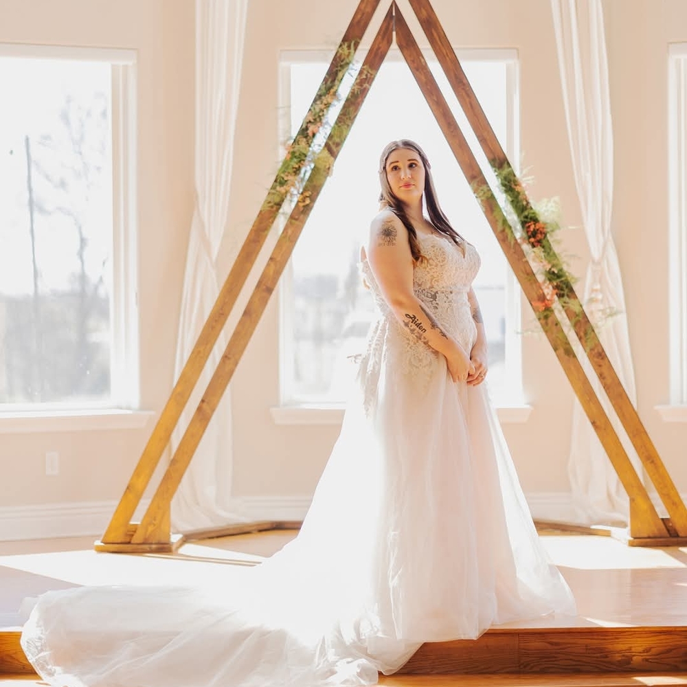 Rebecca Ingram Ivory Wedding Dress